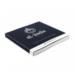 50 Aluminium XL geperforeerd 15cm voor waterpijp | El Badia