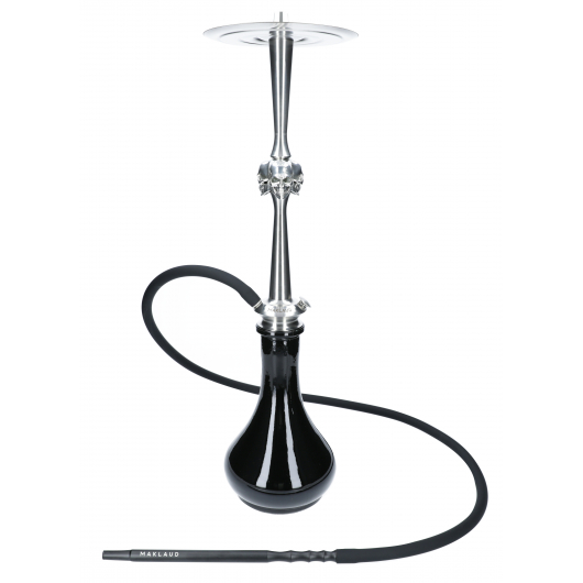 Shisha MAKLAUD SKULL STAINLESS SILVER