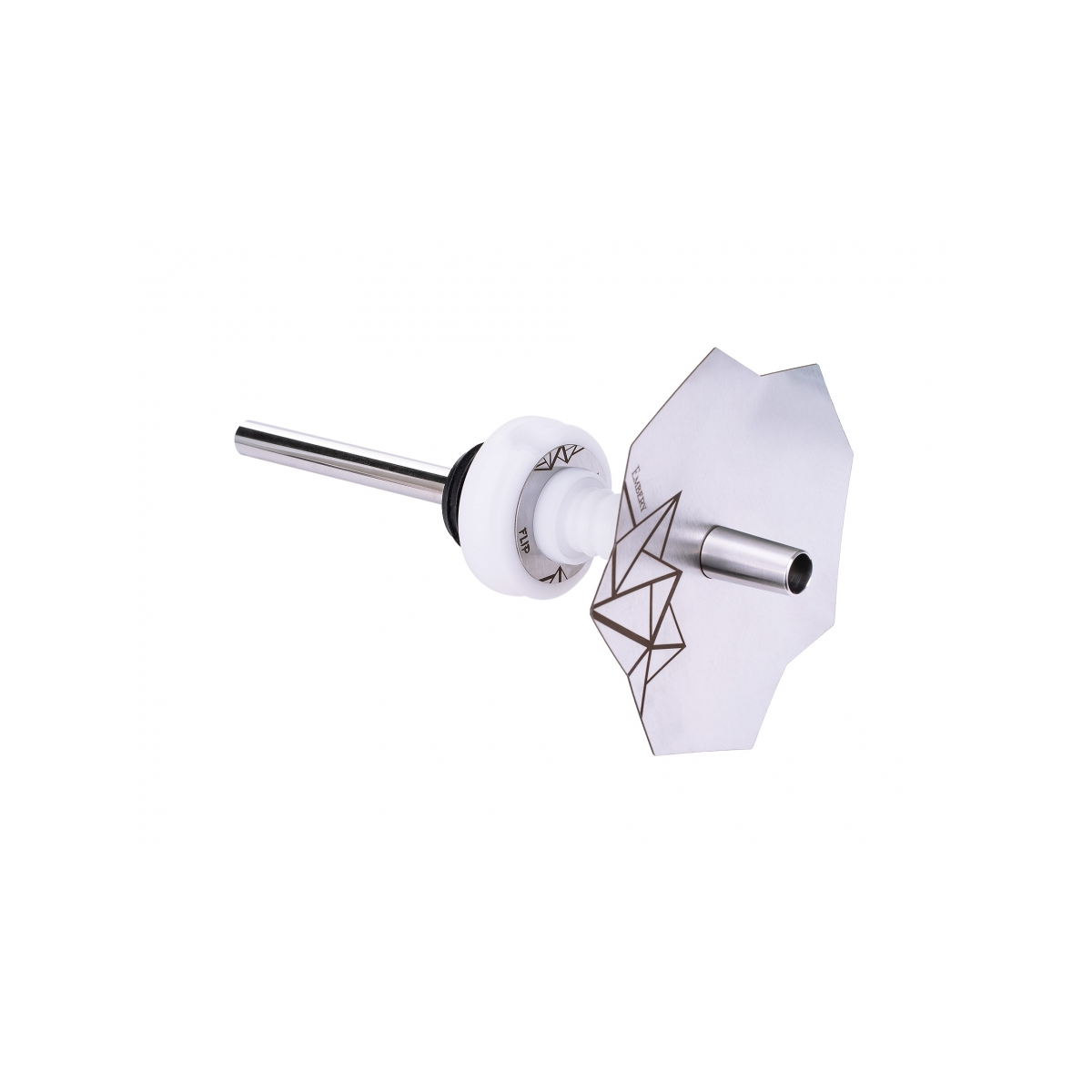 Embery Mini Mono Flip Silver Snow