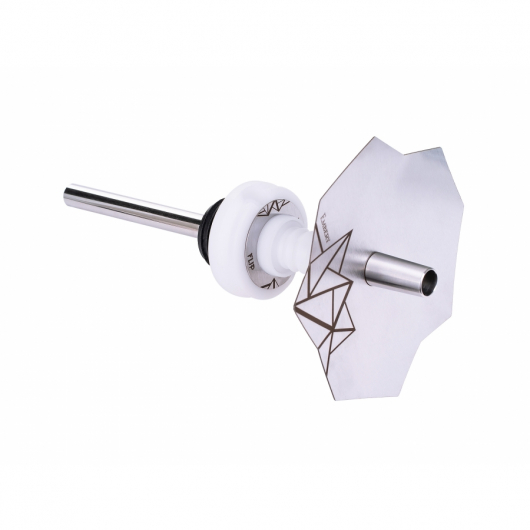 Embery Mini Mono Flip Silver Snow
