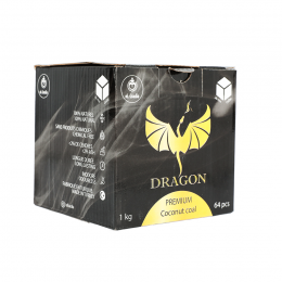 Charbons DRAGON CUBES 26mm 1Kg