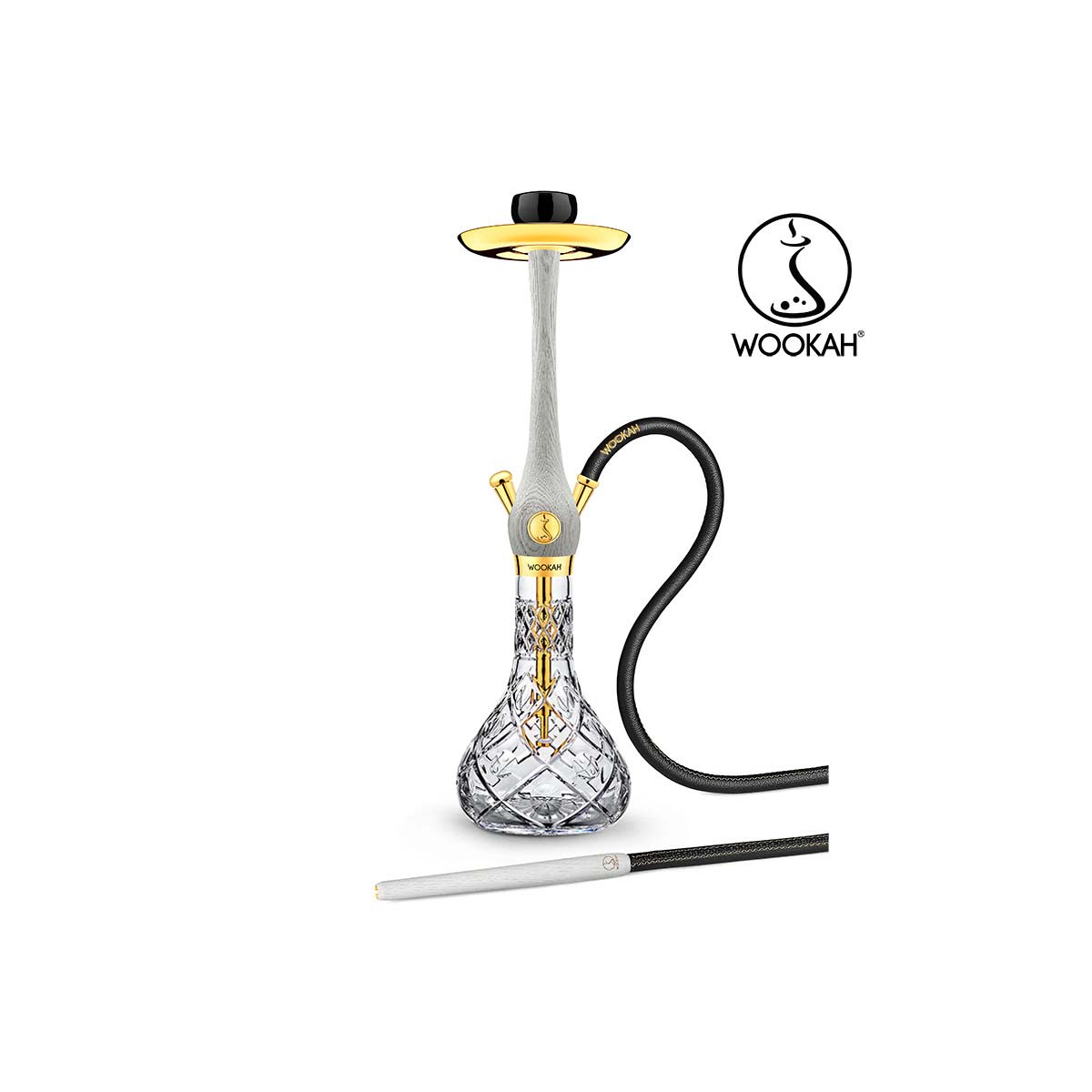 Wookah Nox White Gold Edition 24 Carats
