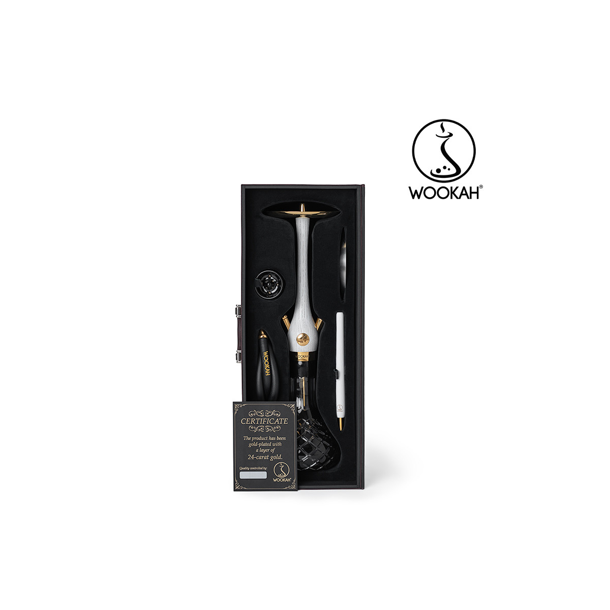 Wookah Nox White Gold Edition 24 Carats