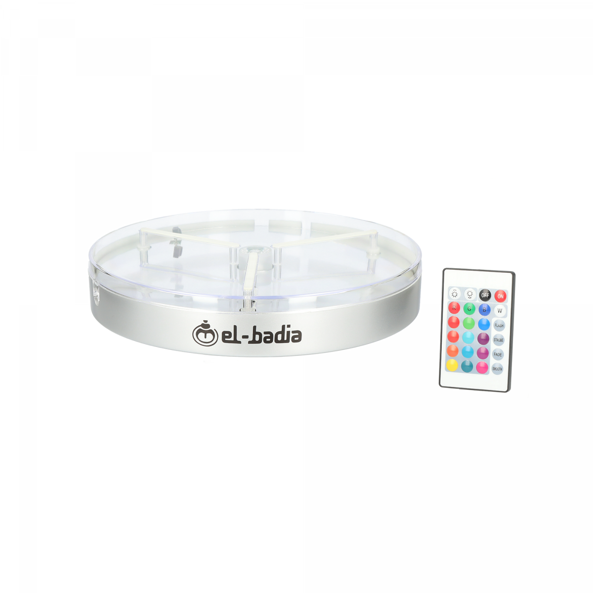 Socle lumineux LED pour chicha