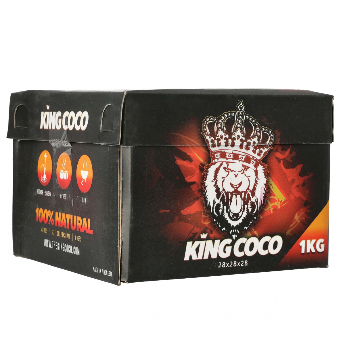 Houtskool KING COCO C28 1KG