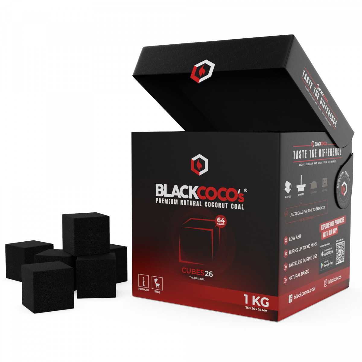 Charbon BLACKCOCO's 1KG