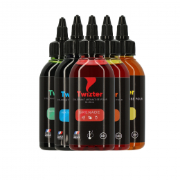 Gearomatiseerde kleurstof TWIZTER voor shisha 100ml