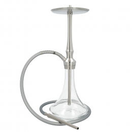 Shisha EL BADIA Z6: grote pro shisha in roestvrij staal | El Badia