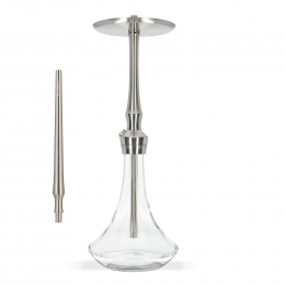Shisha EL BADIA Z6: grote pro shisha in roestvrij staal | El Badia