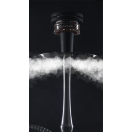 Shisha EL BADIA Z6: grote pro shisha in roestvrij staal | El Badia