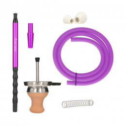 Pack accessoires Ultimate pour chicha : inclus tuyau silicone, foyer, système de chauffe | El Badia
