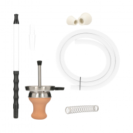 Ultimatives Zubehörpaket für Shisha: enthält Silikonschlauch, Kopf, Heizsystem | El Badia