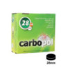 Charbons CARBOPOL 28mm boite de 100
