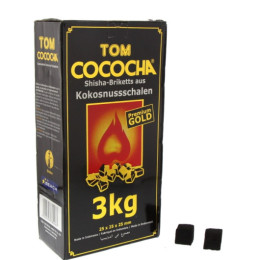 Charbons TOM COCOCHA 3Kg GOLD