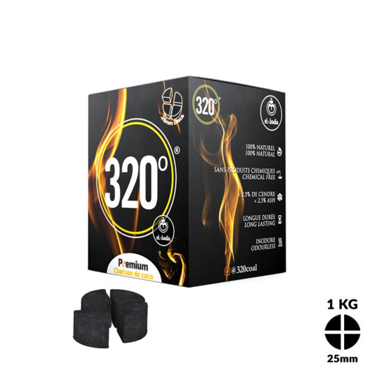 Charbons El-Badia 320° DISC 4b 1 Kg