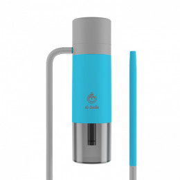 El-Badia P1 : chicha portable avec tuyau silicone et foyer double