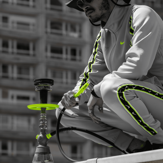 CELESTE ® Grey & Volt Shisha