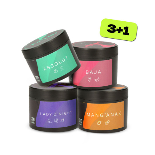 Shisha-smaak Twizter 200g 3+1