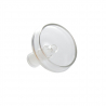 Large glass bowl ELLIPSE one hole