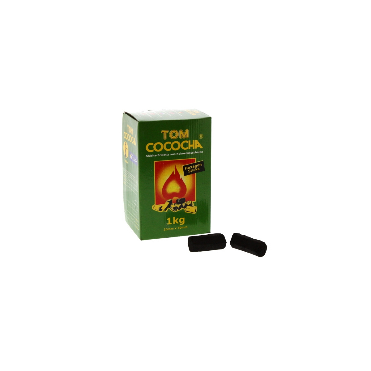 Charbons Tom Cococha Hexagon 1kg
