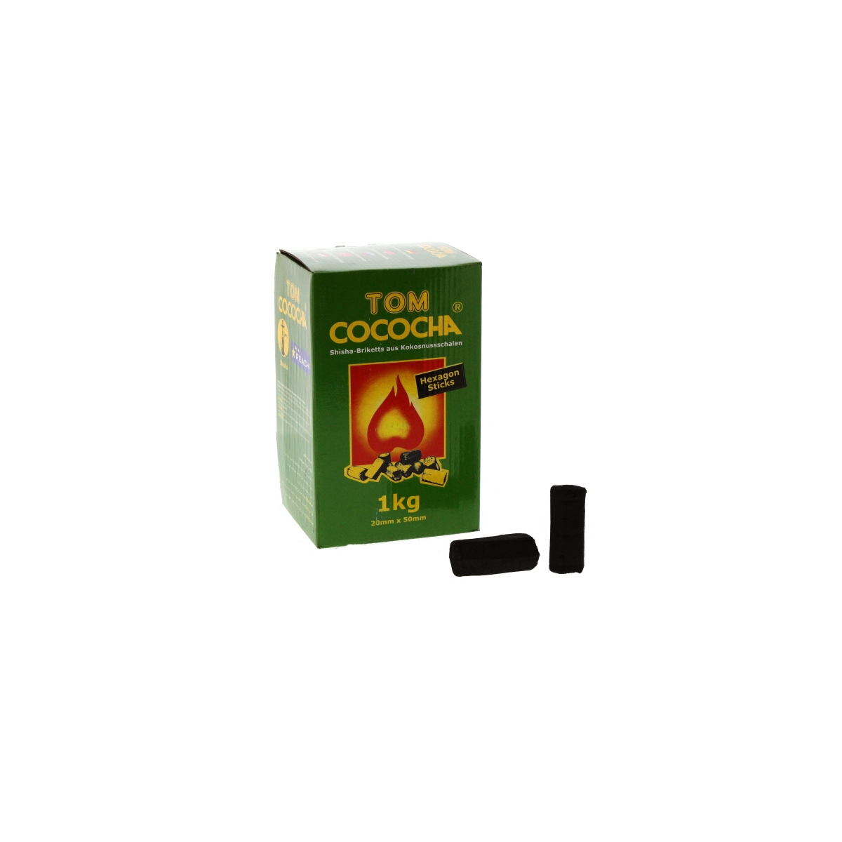 Charbons Tom Cococha Hexagon 1kg