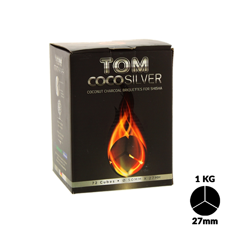 Carbón Tom Cococha Silver 1k 4 Blocks