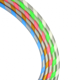 Tuyau Silicone Striped