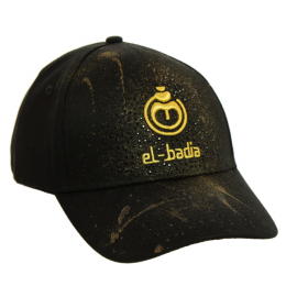 Casquette El-badia Black&gold