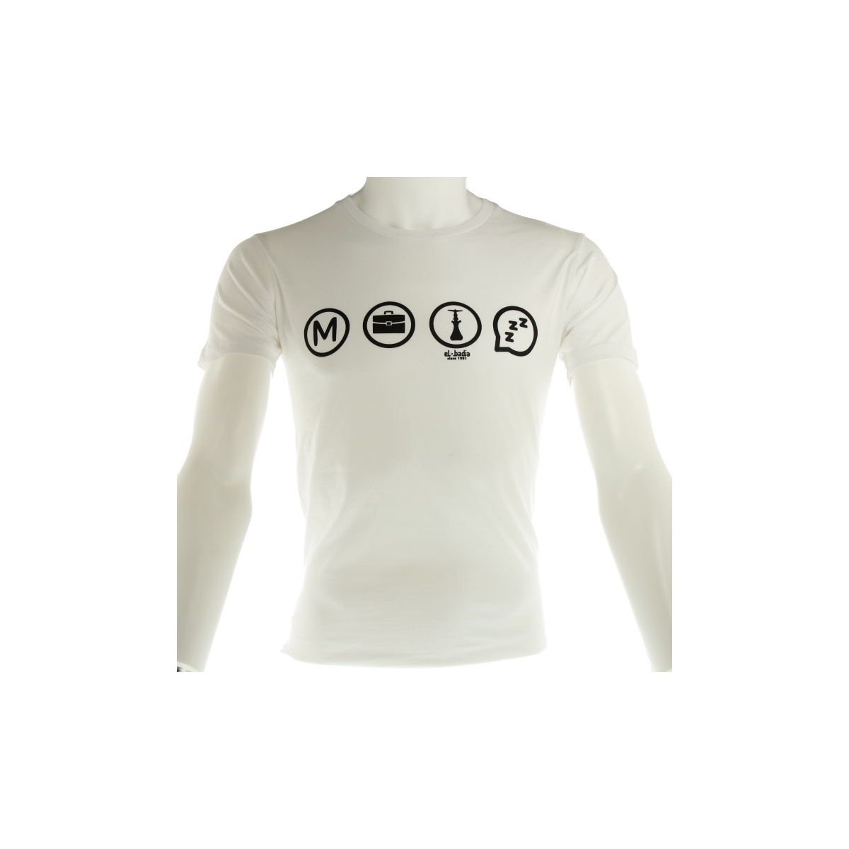 T-shirt Metro-boulot-shisha