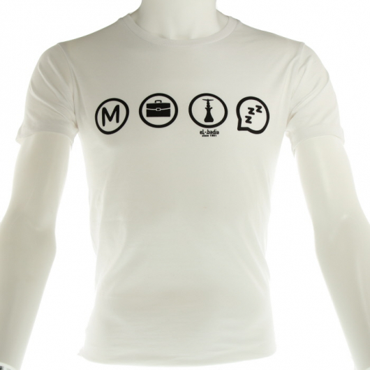 T-shirt Metro-boulot-shisha