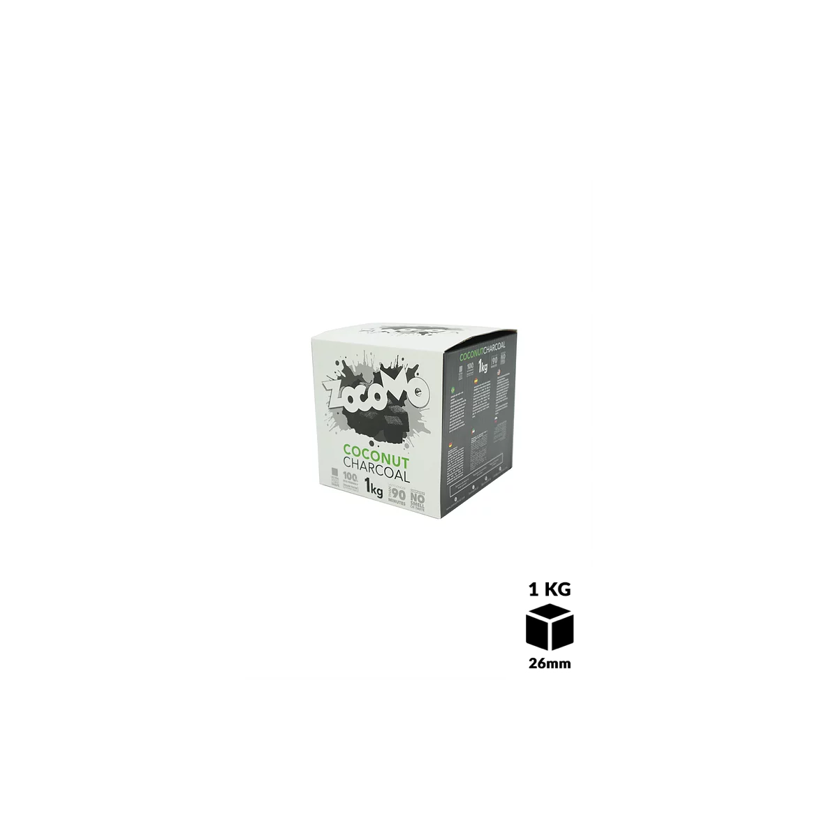 Kokosnoot kolen Zocomo 26mm 1kg