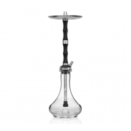 Shisha S.STEEL PANDA Black
