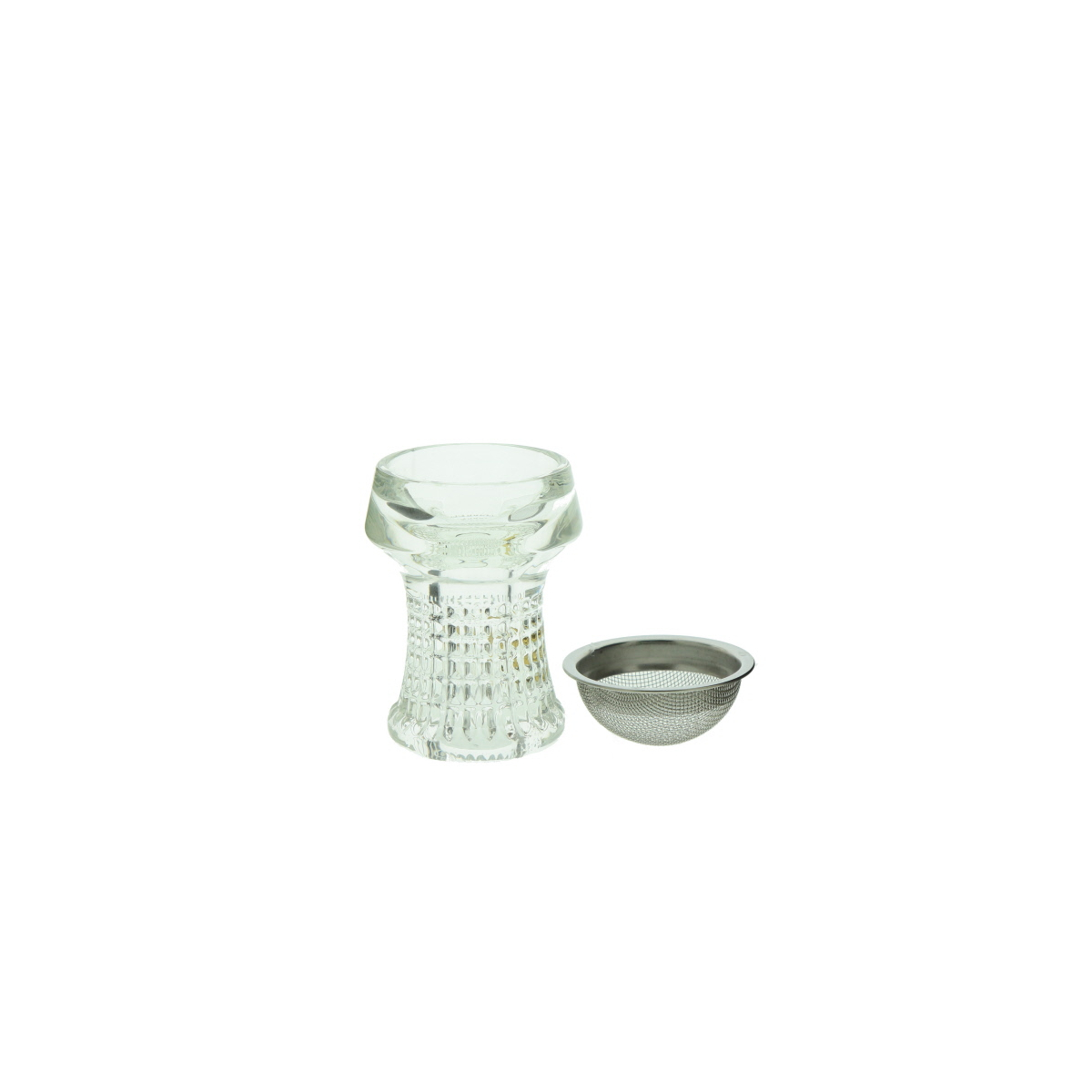 Foyer Dschinni Glassbowl Nero + Seflex