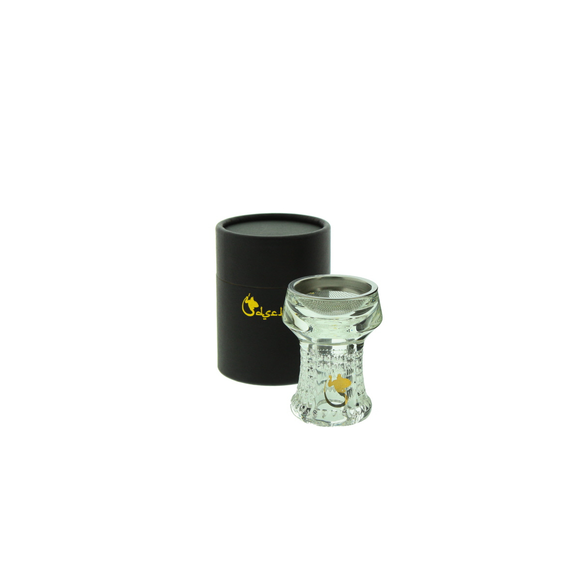 Foyer Dschinni Glassbowl Nero + Seflex