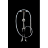 Chicha MAKLAUD SKULL STAINLESS SILVER