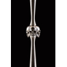 Chicha MAKLAUD SKULL STAINLESS SILVER