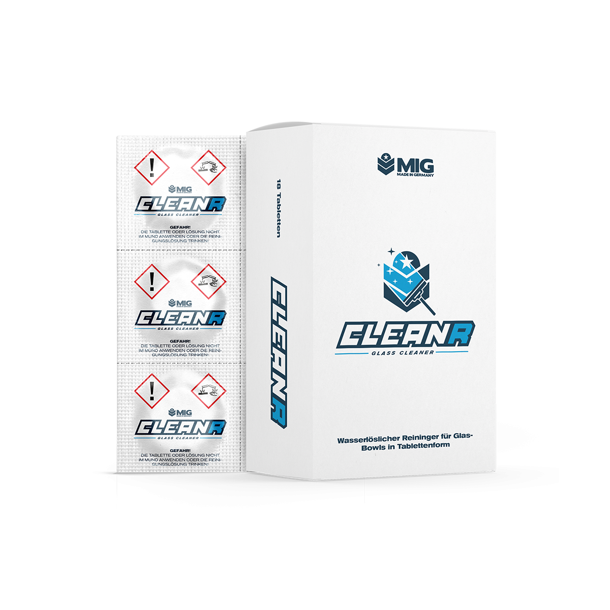MIG CLEAN-R GLASS TABS