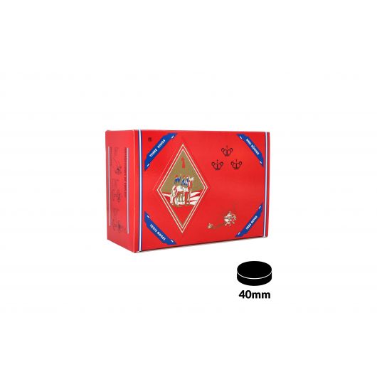 Kohlen THREE KINGS XL 40 mm, 100er-Packung