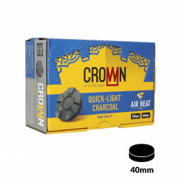 Coal CARBOPOL CROWN 40mm box of 100