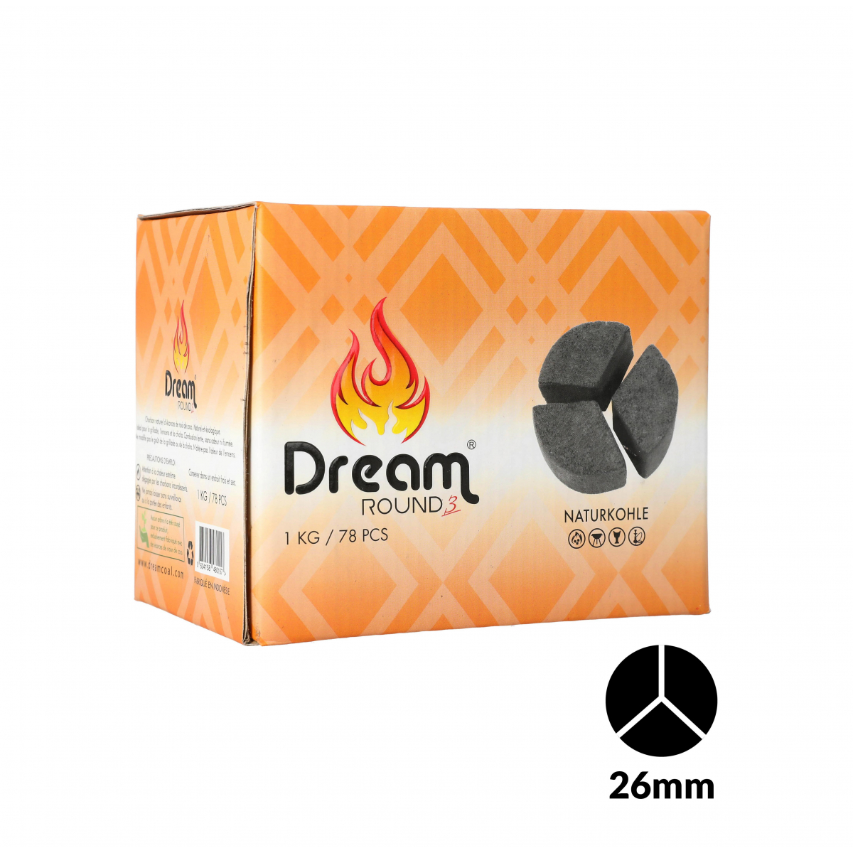Kolen DREAM ROUND 3 BLOCKS 1Kg