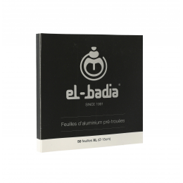 50 Aluminium XL geperforeerd 15cm voor waterpijp | El Badia