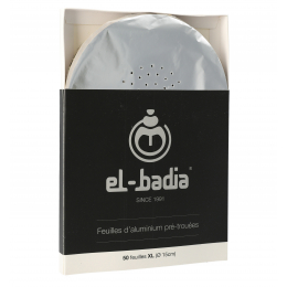 50 Aluminium XL geperforeerd 15cm voor waterpijp | El Badia